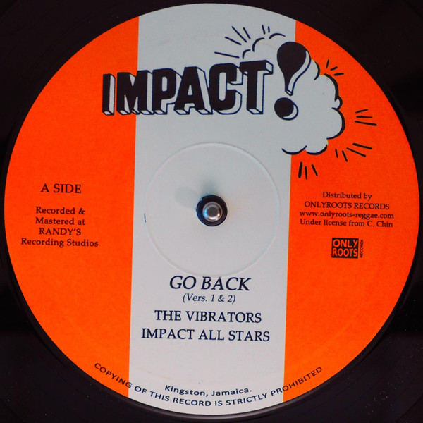 The Vibrators : Go Back | Maxis / 12inch / 10inch  |  Oldies / Classics