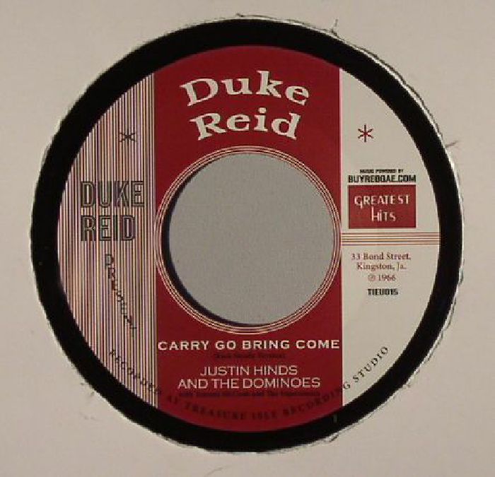 Justin Hinds & The Dominoes : Carry Go Bring Come | Single / 7inch / 45T  |  Oldies / Classics