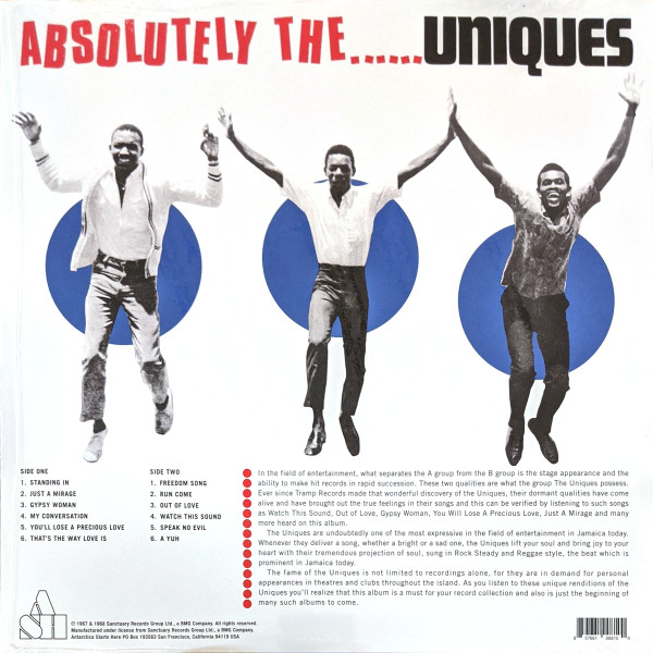 The Uniques : Absolutely The...Uniques The Uniques : Absolutely The...Uniques | LP / 33T | Oldies / Classics