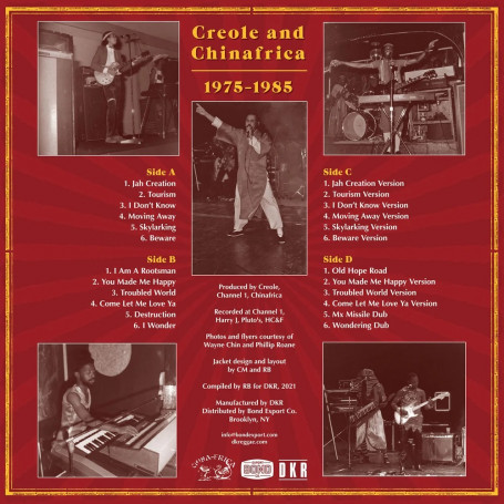 Creole / Chinafrica : Journey From Creation 1975-1985 | LP / 33T  |  Oldies / Classics