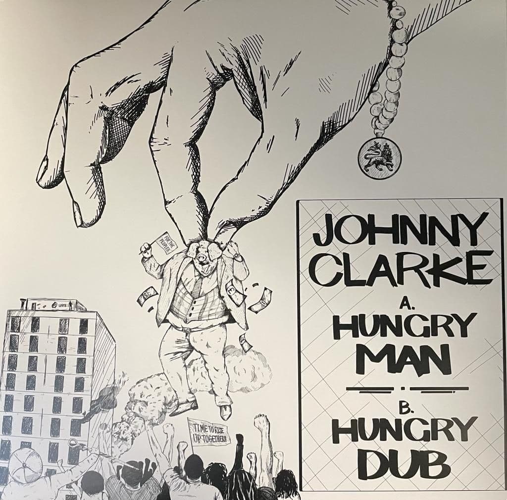 Johnny Clarke : A Hungry Man | Maxis / 12inch / 10inch  |  UK