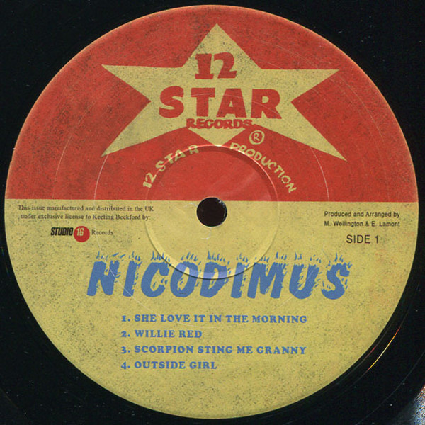 Nicodimus : She Love It In The Morning | LP / 33T  |  Oldies / Classics