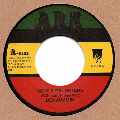 Benjammin : Sons & Daughters | Single / 7inch / 45T  |  Dancehall / Nu-roots