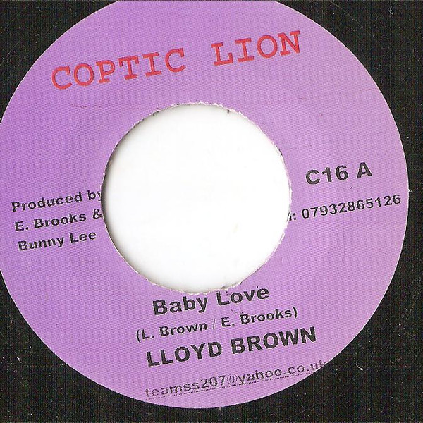 Lloyd Brown : Baby Love | Single / 7inch / 45T  |  Dancehall / Nu-roots