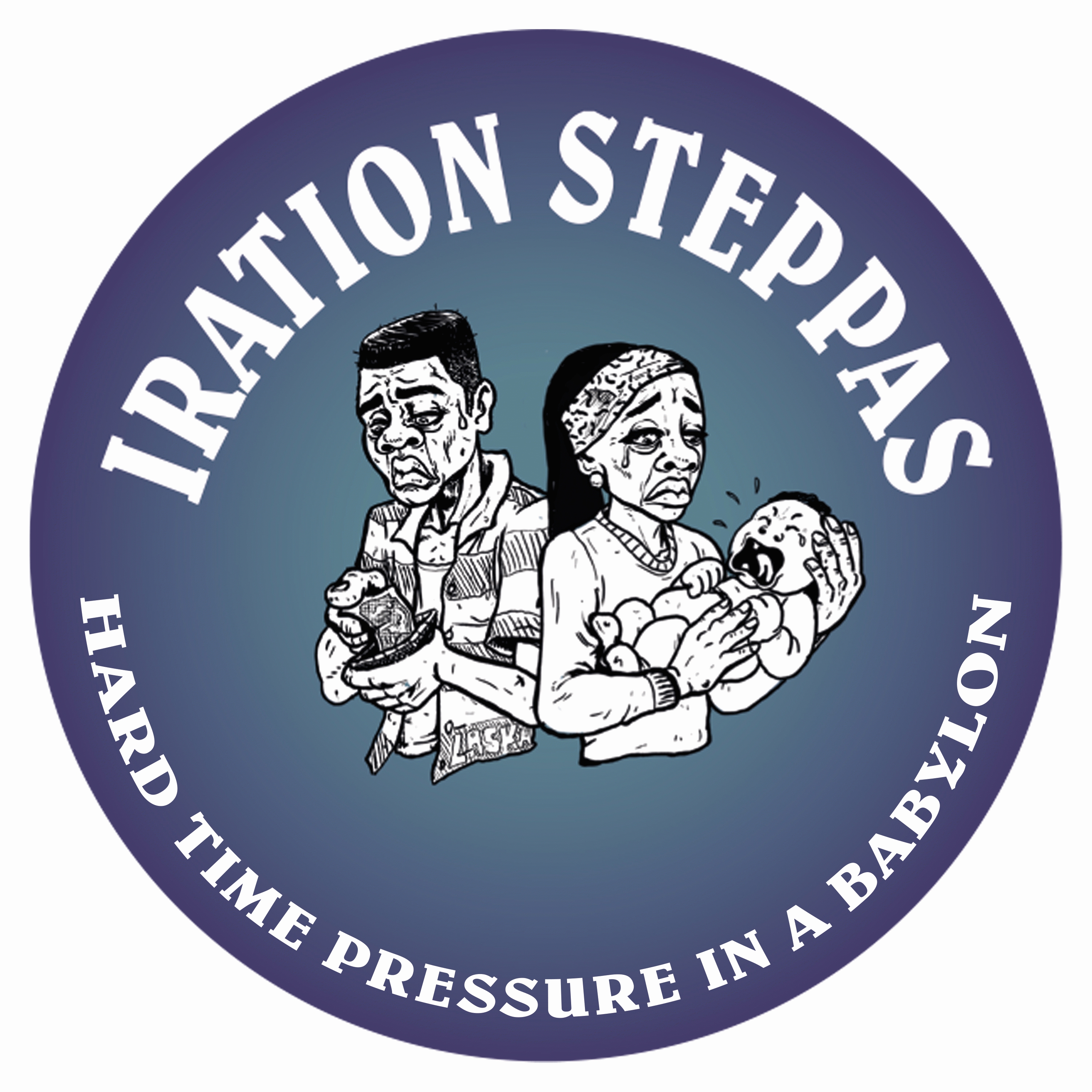 Iration Steppas : Hard Time Pressure (Blue)