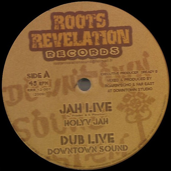 Hollyv Jah : Jah Live | Maxis / 12inch / 10inch  |  UK