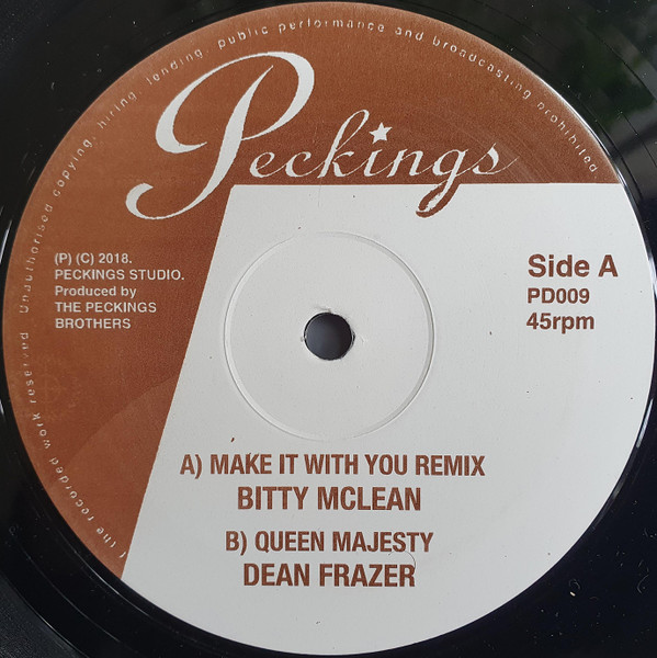 Bitty Mclean : Make It With You Remix | Maxis / 12inch / 10inch  |  Oldies / Classics