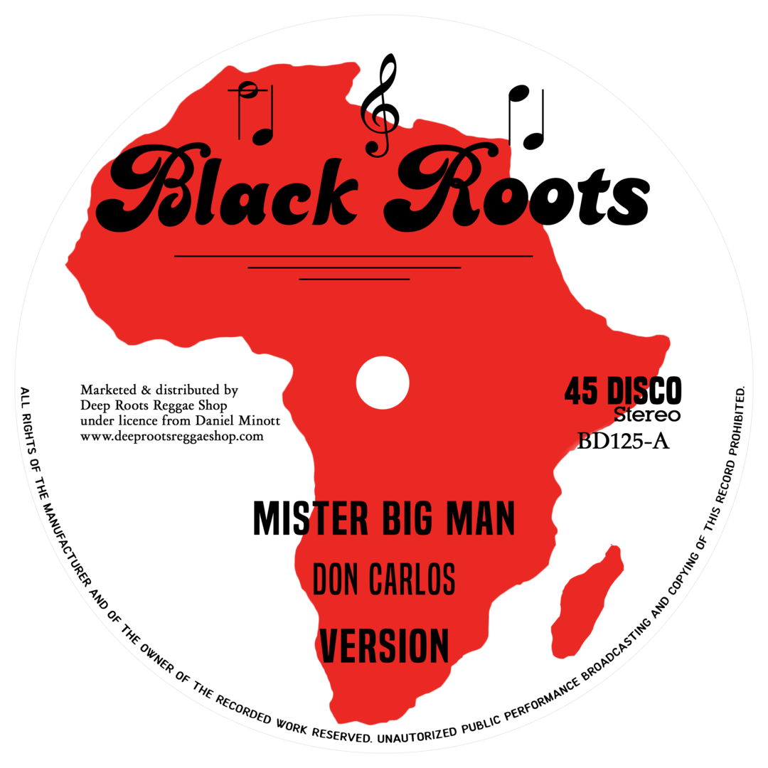 Don Carlos : Mr Big Man | Maxis / 12inch / 10inch  |  Oldies / Classics