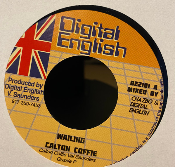 Calton Coffie : Wailing | Single / 7inch / 45T  |  UK