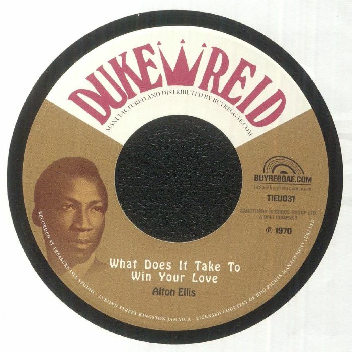 Alton Ellis : What Does It Take To Win Your Love | Single / 7inch / 45T  |  Oldies / Classics