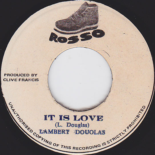 Lambert Douglas : It Is Love | Single / 7inch / 45T  |  Oldies / Classics