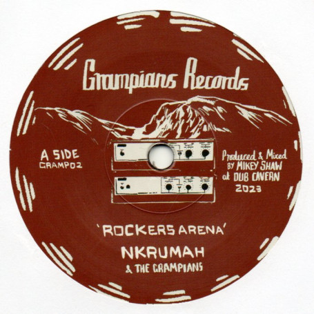 Nkrumah & The Grampians : Rockers Arena | Single / 7inch / 45T  |  UK