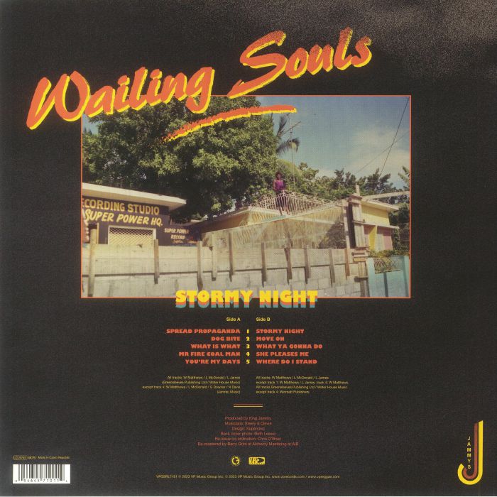 Wailing Souls : Stormy Night Wailing Souls : Stormy Night | LP / 33T | Oldies / Classics