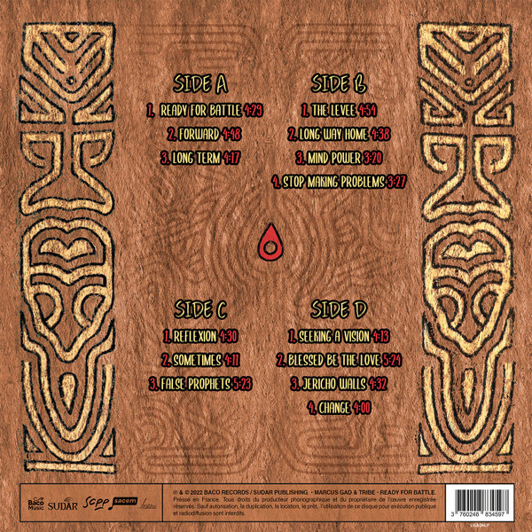 Marcus Gad & Tribe : Ready For Battle | LP / 33T  |  Dancehall / Nu-roots