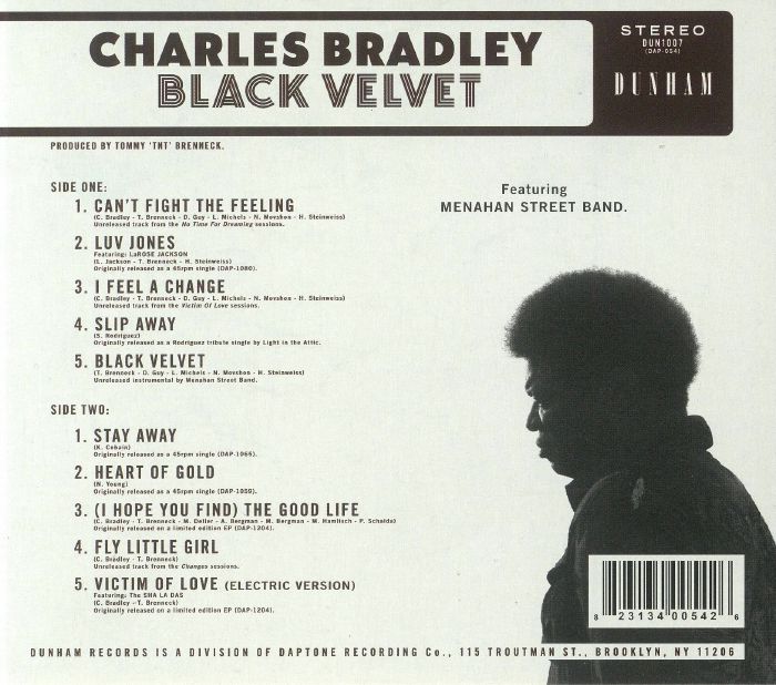 Charles Bradley : Black Velvet | LP / 33T  |  Afro / Funk / Latin