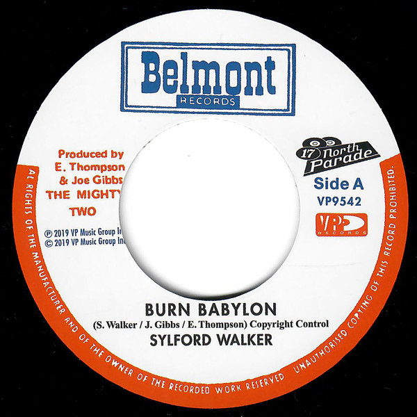 Sylford Walker : Burn Babylon | Single / 7inch / 45T  |  Oldies / Classics