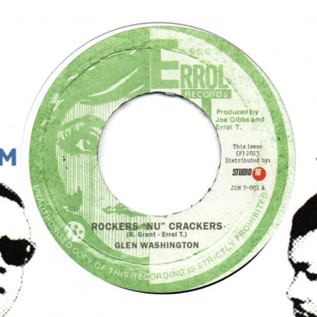 Glen Washington : Rockers Nu Crackers | Single / 7inch / 45T  |  Oldies / Classics