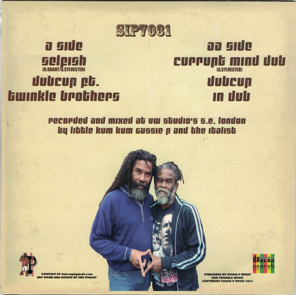 Dubcup Ft. The Twinkle Brothers : Selfish Dubcup Ft. The Twinkle Brothers : Selfish | Single / 7inch / 45T | UK