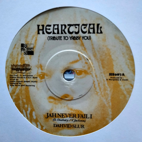 Jah Never Fail I : Dahvid Slur | Single / 7inch / 45T  |  Dancehall / Nu-roots