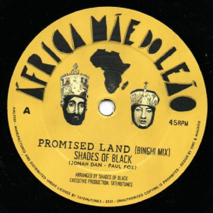 Shades Of Black : Promised Land (Binghi Mix) | Single / 7inch / 45T  |  UK