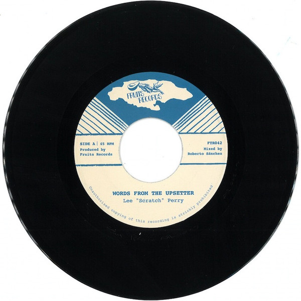 Lee  Perry : Words From The Upsetter | Single / 7inch / 45T  |  Dancehall / Nu-roots