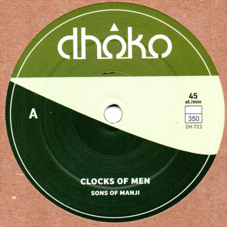 Sons of Manji : Clocks of Men | Single / 7inch / 45T  |  UK