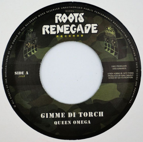 Queen Omega : Gimme Di Torch | Single / 7inch / 45T  |  UK