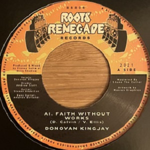 Donovan King Jay : Faith Without Works | Single / 7inch / 45T  |  UK