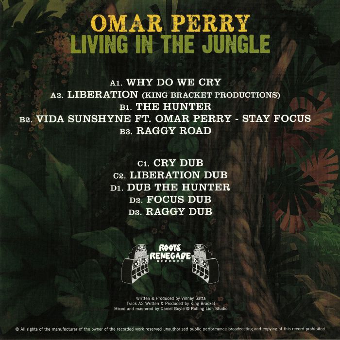 Omar Perry : Living In The Jungle | LP / 33T  |  UK