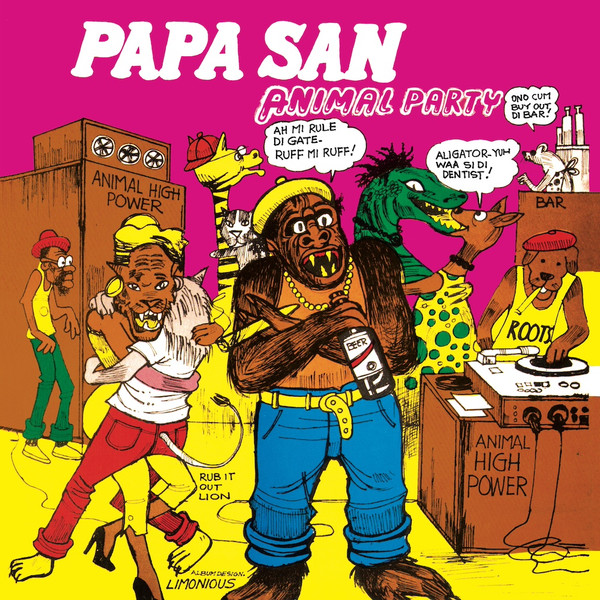 Papa San : Animal Party | LP / 33T  |  Dancehall / Nu-roots
