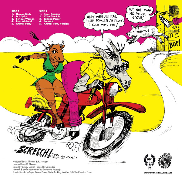 Papa San : Animal Party Papa San : Animal Party | LP / 33T | Dancehall / Nu-roots