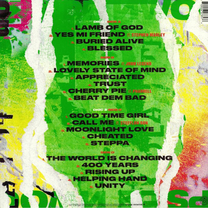 Buju Banton : Upside Down 2020 Buju Banton : Upside Down 2020 | LP / 33T | Dancehall / Nu-roots