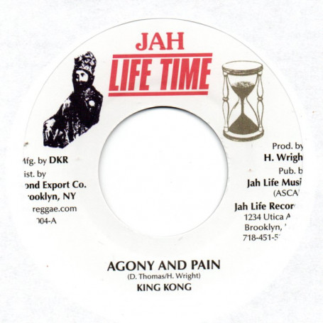King Kong : Agony And Pain | Single / 7inch / 45T  |  Oldies / Classics