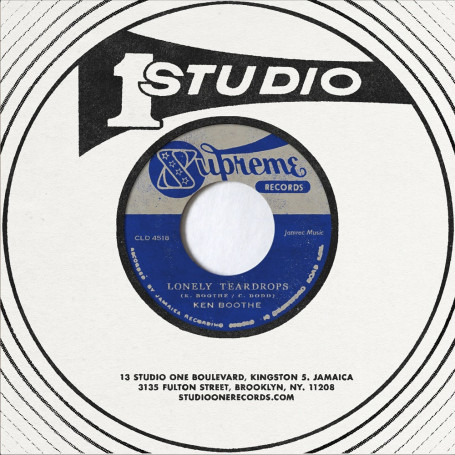Ken Boothe : Lonely Teardrops Ken Boothe : Lonely Teardrops | Single / 7inch / 45T | Oldies / Classics
