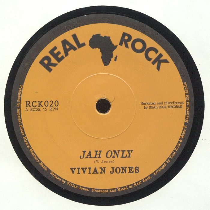 Vivian Jones : Jah Only | Single / 7inch / 45T  |  Oldies / Classics