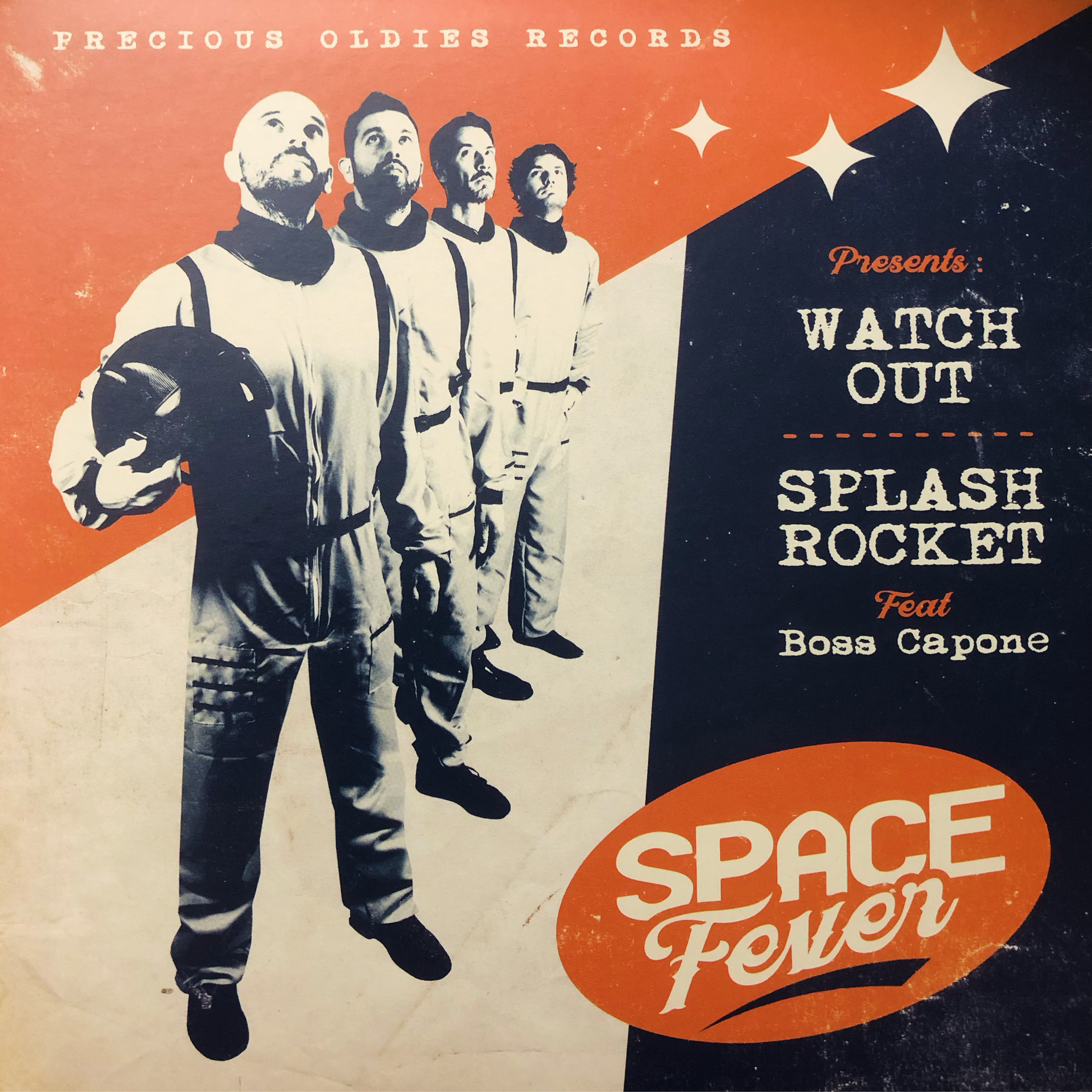 Space Fever : Wach Out | Single / 7inch / 45T  |  Ska / Rocksteady / Revive
