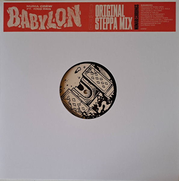 Numa Crew Ft. Riko Dan : Babylon Numa Crew Ft. Riko Dan : Babylon | Maxis / 12inch / 10inch | Jungle / Dubstep