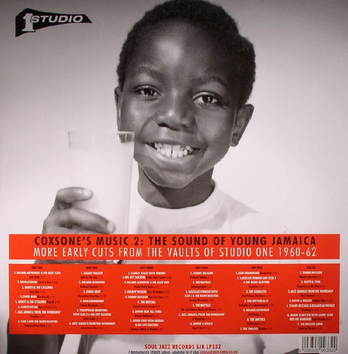 Various : Coxsone's Music 2: The Sound Of Young Jamaica More Early Cuts From The Vaults Of Studio One 1959-63 Various : Coxsone's Music 2: The Sound Of Young Jamaica More Early Cuts From The Vaults Of Studio One 1959-63 | LP / 33T | Oldies / Classics