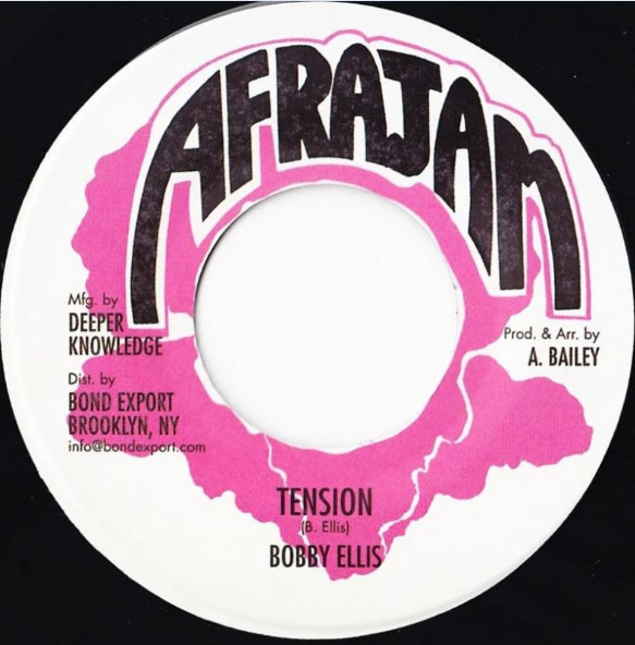 Bobby Ellis : Tension Bobby Ellis : Tension | Single / 7inch / 45T | Oldies / Classics