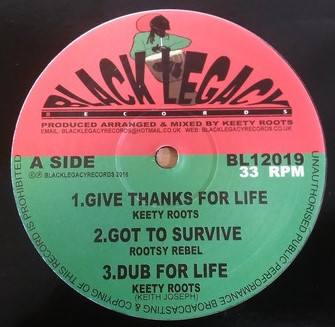Keety Roots : Give Thanks For Life Keety Roots : Give Thanks For Life | Maxis / 12inch / 10inch | UK