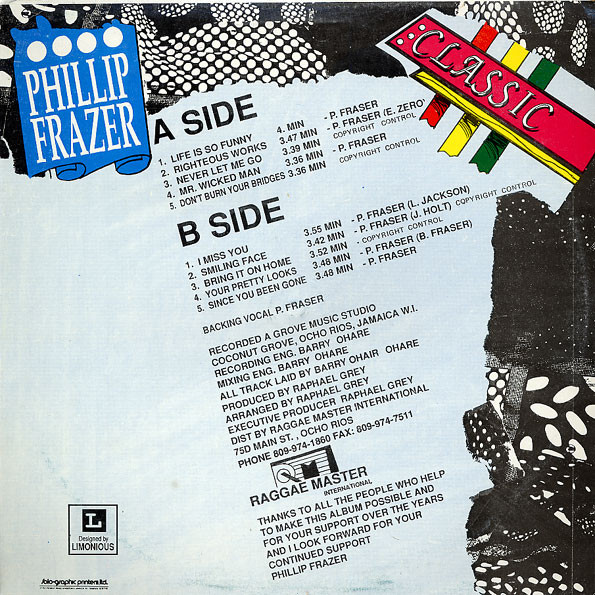 Phillip Frazer : Classic Phillip Frazer : Classic | LP / 33T | Oldies / Classics