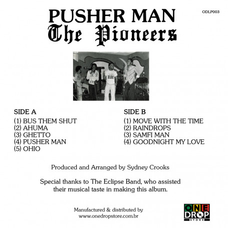 Pusher Man : The Pioneers Pusher Man : The Pioneers | LP / 33T | Oldies / Classics