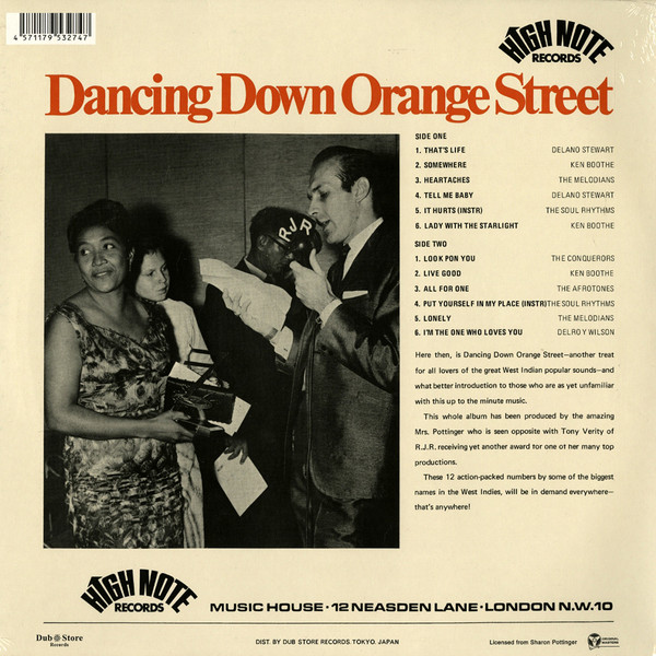 Various : Dancing Down Orange Street Various : Dancing Down Orange Street | LP / 33T | Oldies / Classics