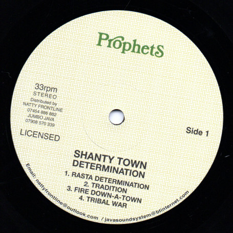 Trinity : Shanty Town Determination Trinity : Shanty Town Determination | LP / 33T | Oldies / Classics