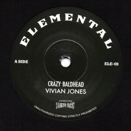 Vivian Jones : Crazy Baldhead