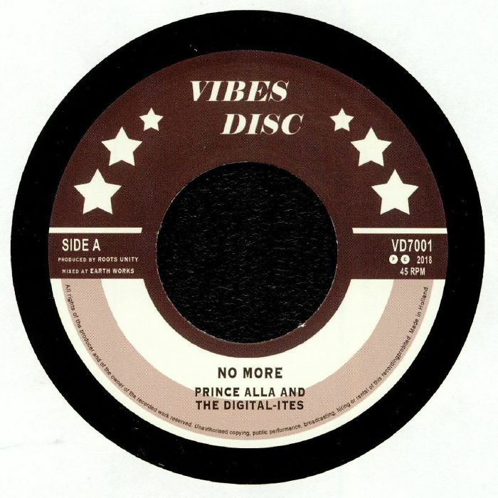 Prince Alla & The Digital-Ites : No More