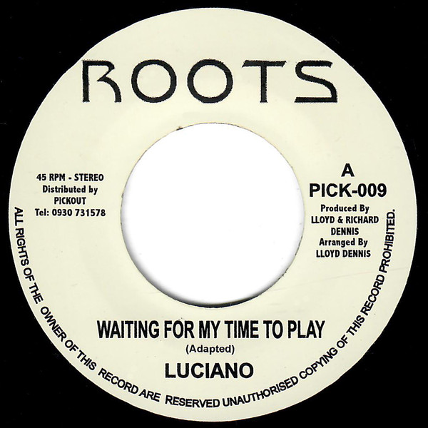Luciano : Waiting For My Time To Play