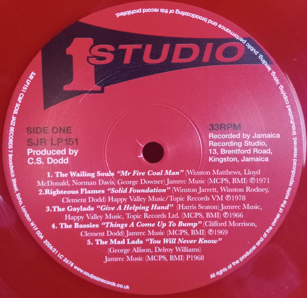 Various : Studio One Groups Various : Studio One Groups | LP / 33T | Oldies / Classics