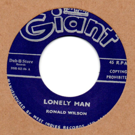 Ronald Wilson : Lonely Man