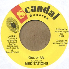 Meditations : One Of Us